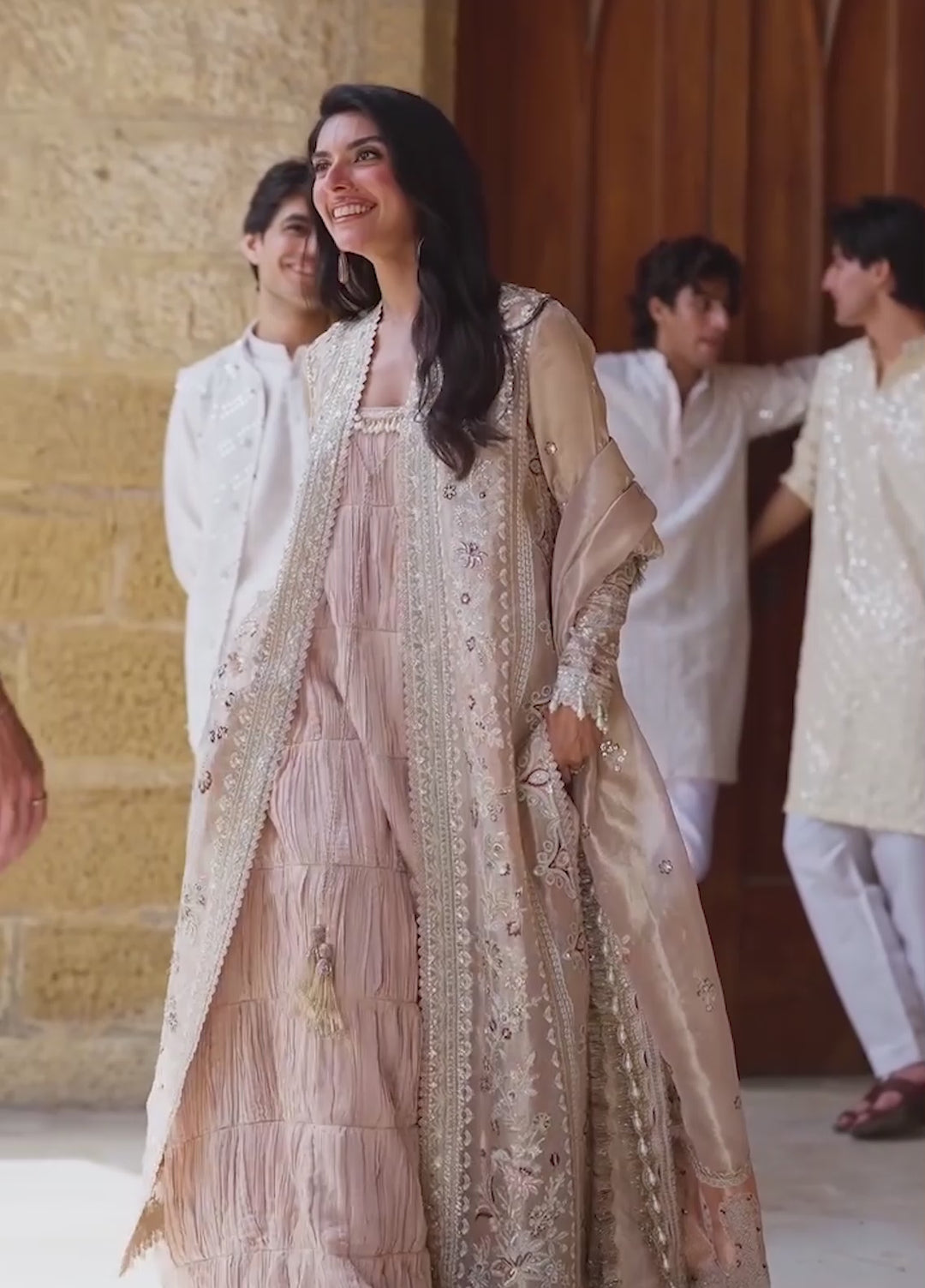 Dastangoi by Afrozeh Unstitched Embroidered Zari 3 Piece Suit AF26UDW RANG-E-DASTAAN FW01217 - Wedding Collection