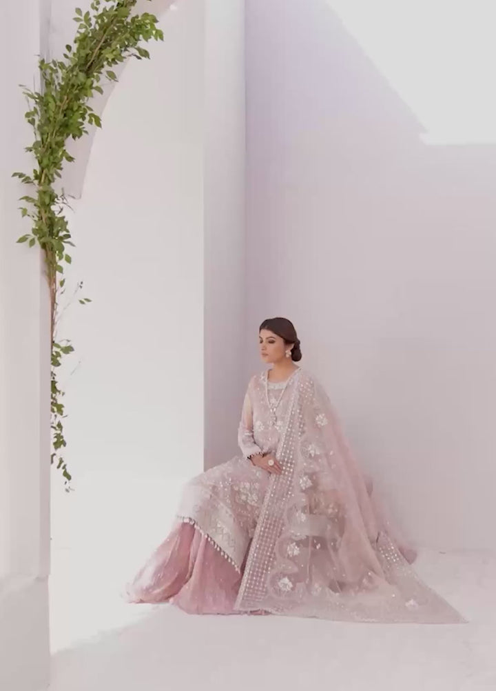 Chantelle by Baroque Unstitched Embroidered Chiffon 3 Piece Suit BQ26UCF CH11-D05 - Festive Collection