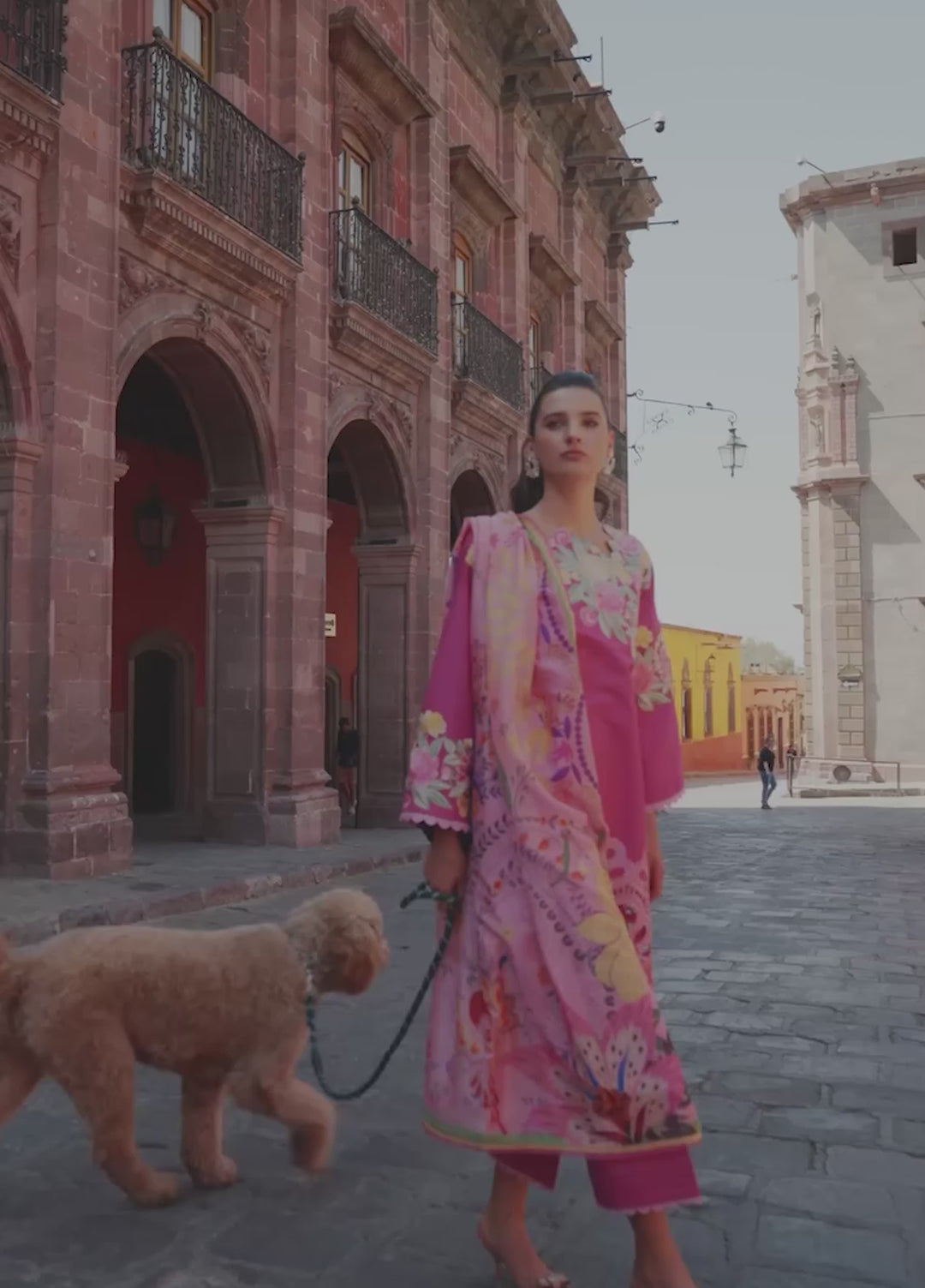Hemline Odyssey by Mushq Unstitched Embroidered Lawn 3 Piece Suit MU26UHO HUNSS250405 MEREDITH - Summer Collection