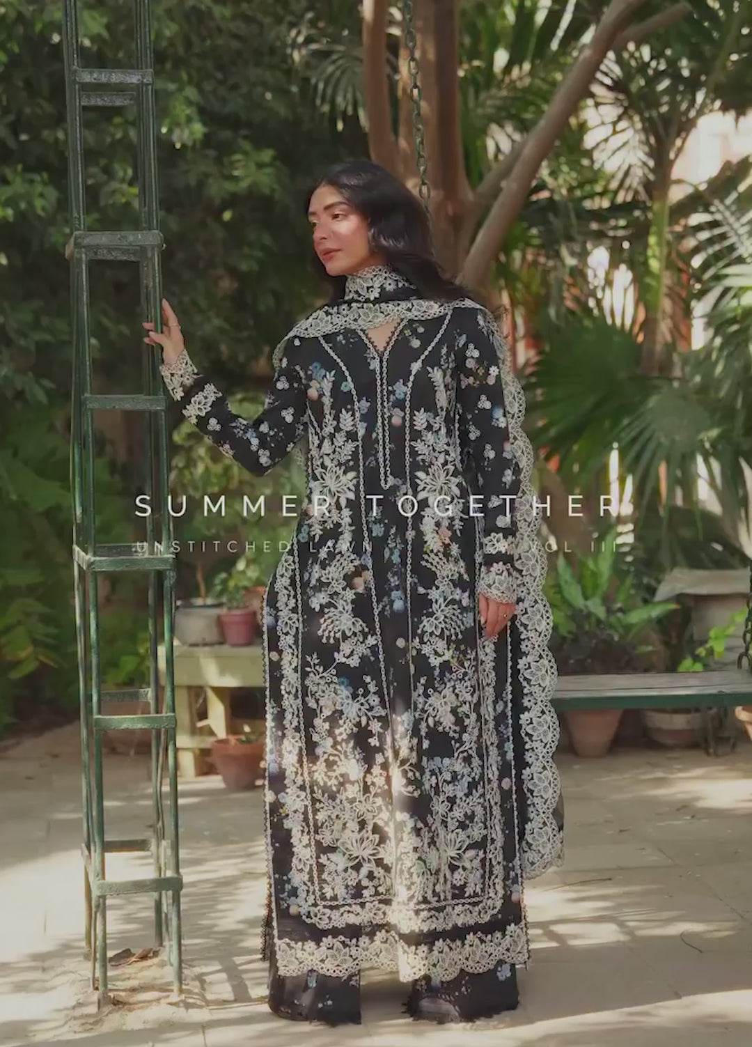 Summer Together by Afrozeh Unstitched Embroidered Lawn 3 Piece Suit AF26UST D-3 NYRELLA - Festive Collection