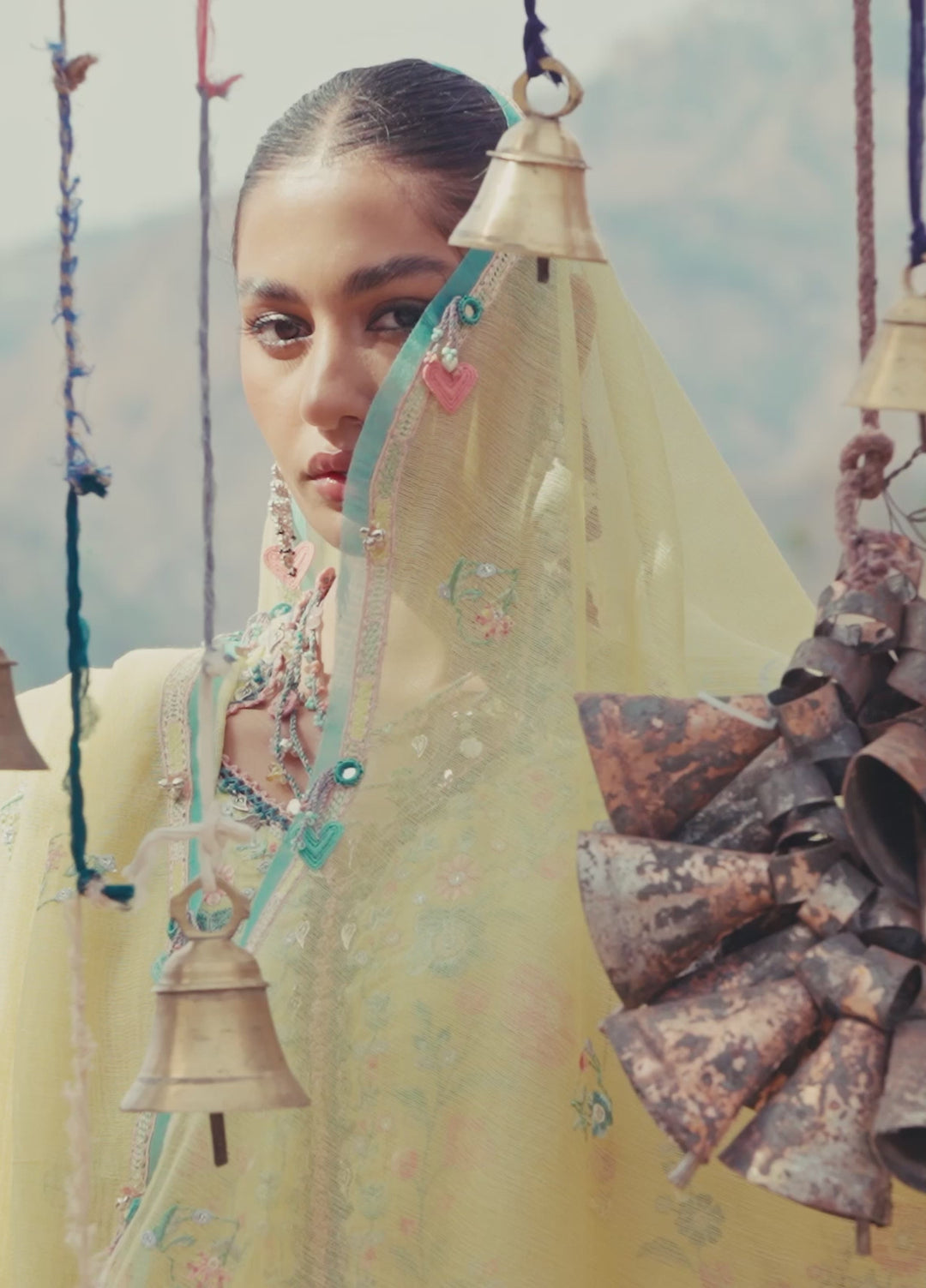 Meili by Zaha Unstitched Embroidered Lawn 3 Piece Suit ZK26UML ZL26-01A - Festive Collection