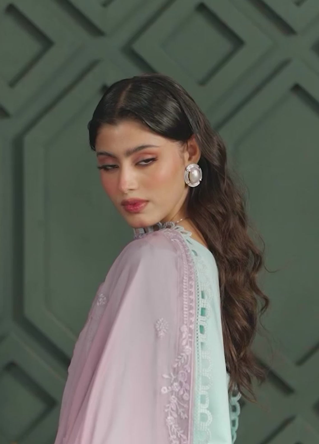 Noore by Ayleen Unstitched Embroidered Lawn 3 Piece Suit AY26ULN Aabshaar - Eid Collection