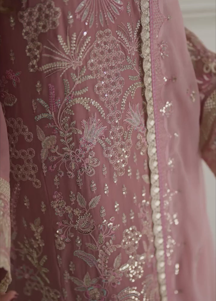Maison d'or by Sahane Unstitched Embroidered Chiffon 3 Piece Suit CT-27007 MELLONY - Festive Collection