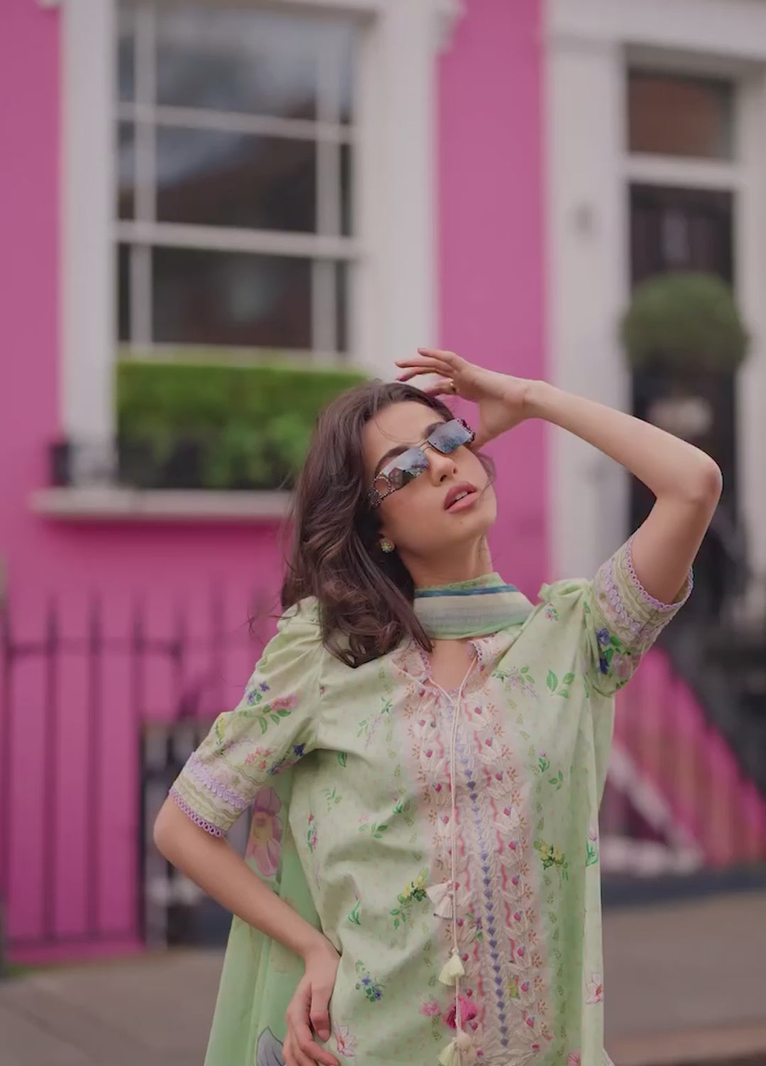 Sobia Nazir Prints Unstitched Embroidered Lawn 3 Piece Suit SN26UPL D-02A - Summer Collection