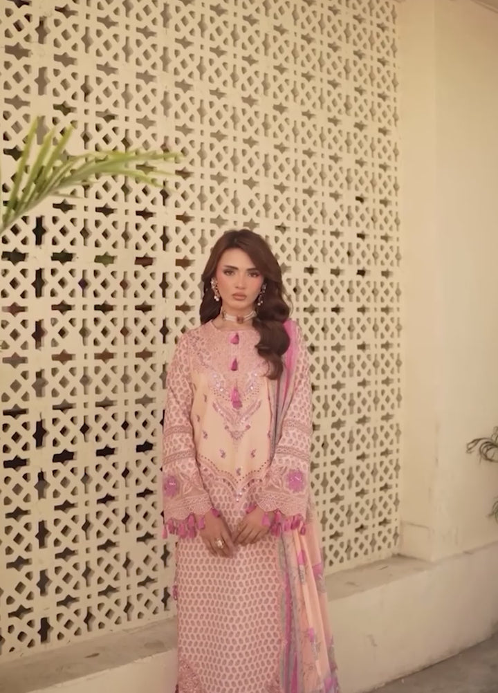 Sun Shine by Charizma Unstitched Embroidered Lawn 3 Piece Suit CHR26ULS CSN6-12 - Summer Collection