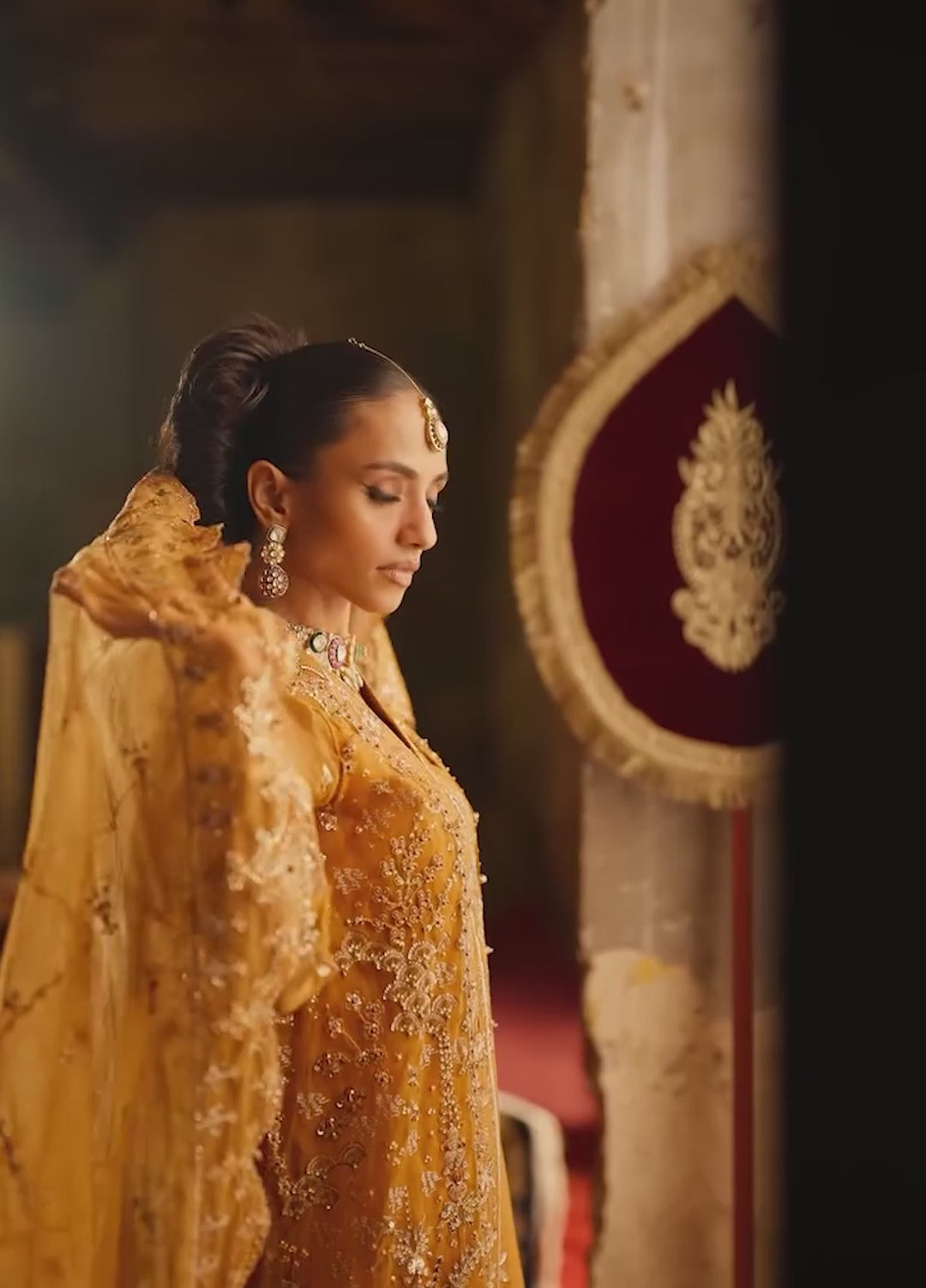 Mehermaah by Florent Embroidered Organza Suits Unstitched 3 Piece FL25MU Zarposh - Formals Collection