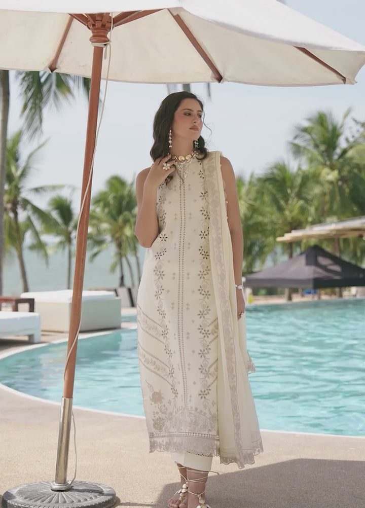Summer Wine by Izel Unstitched Embroidered Lawn 3 Piece Suit ALYANA - Eid Collection