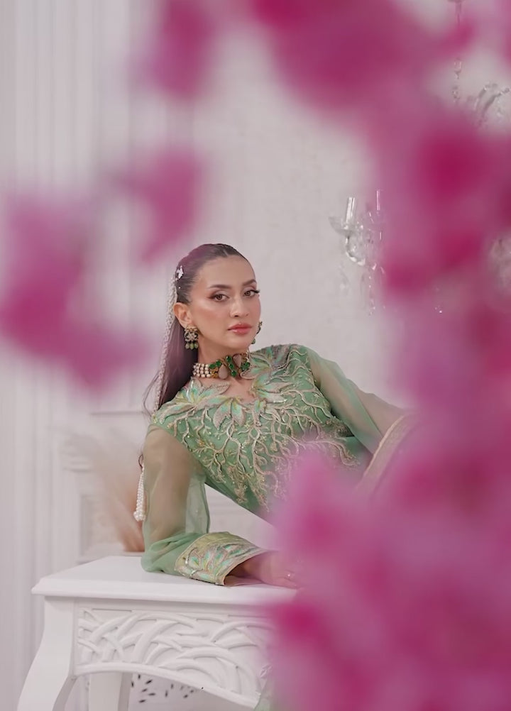 Jamnii Pret Embroidered Organza 3 Piece Suit Astrid