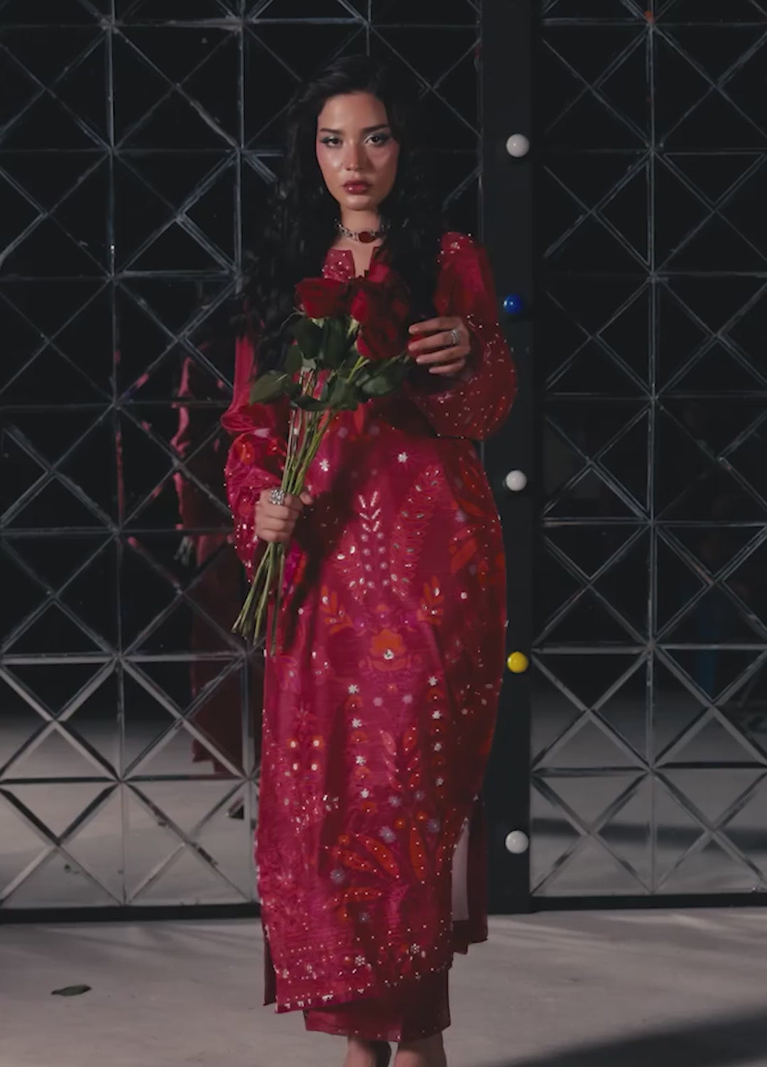 Luxe by Rang Rasiya Unstitched Printed Raw Silk 3 Piece Suit RR26ULS Soie - Festive Collection