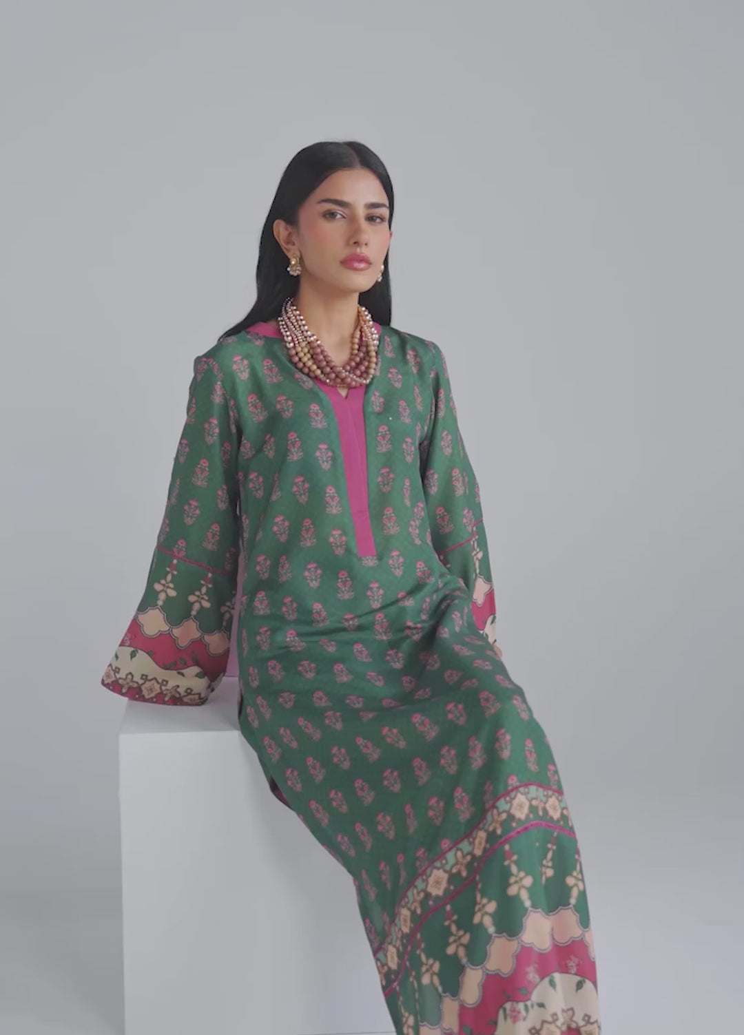 Summer Basics by Gulaal Women RTW Printed Poly 2 Piece Suit Sencilla - Casual Collection