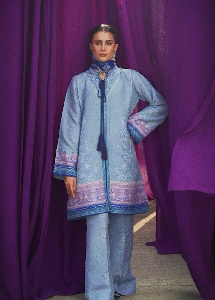 Aik Roz by Aik Atelier Unstitched Khaddar Printed Suits 3 Piece AIK25RK Look 08 - Winter Collection