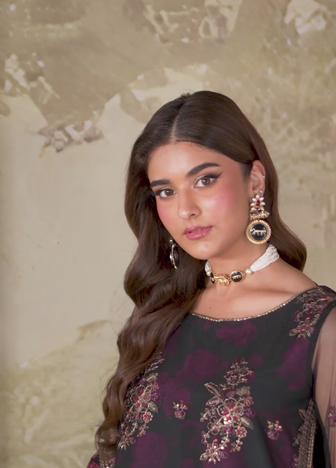 Zarif Embroidered Net Suits Unstitched 3 Piece ZR25UF ZRF-ZPE-05 Ashaal - Formals Collection
