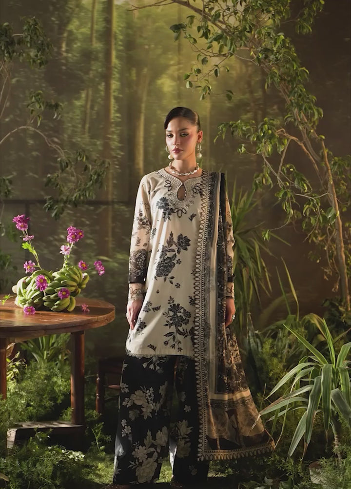 Daily Delight by Nureh Unstitched Embroidered Lawn 3 Piece Suit NU26UDDL DD-27 - Summer Collection