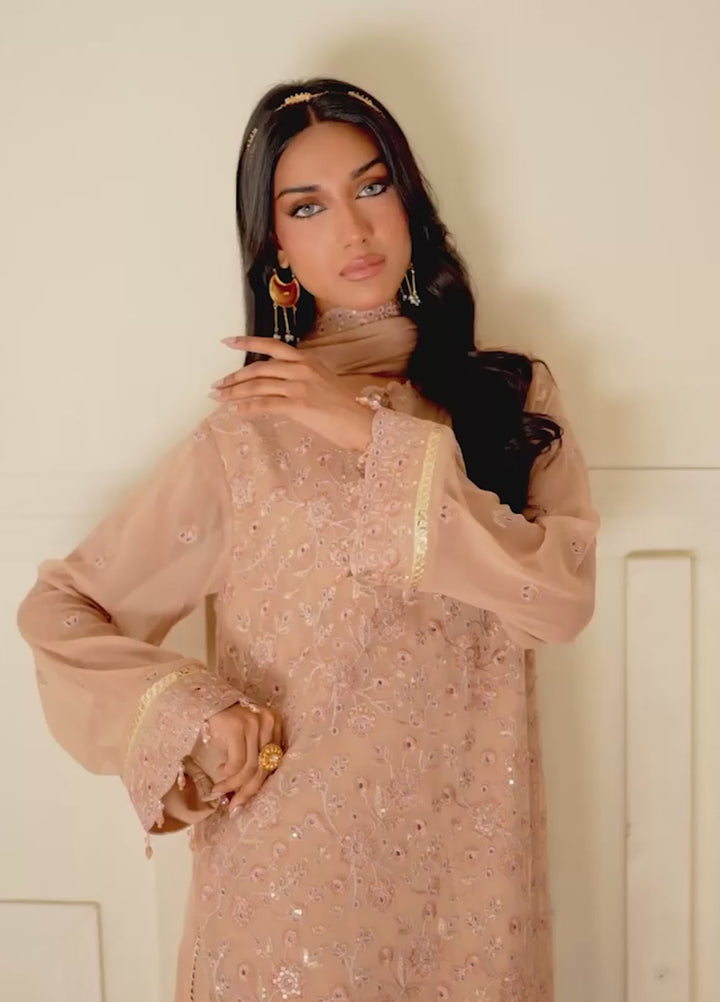 Salitex Unstitched Embroidered Chiffon 3 Piece Suit SUNS8CH509 Festive Collection