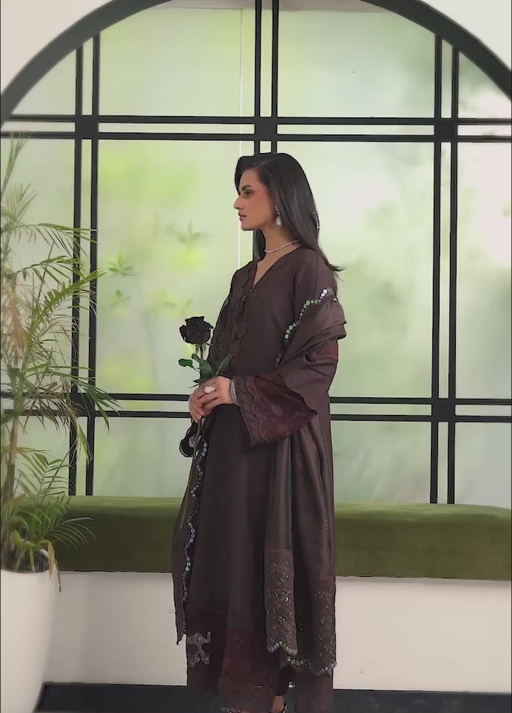 Silk Mode by Tessa Women Pret 3 Piece Raw Silk Melora - Festive Collection