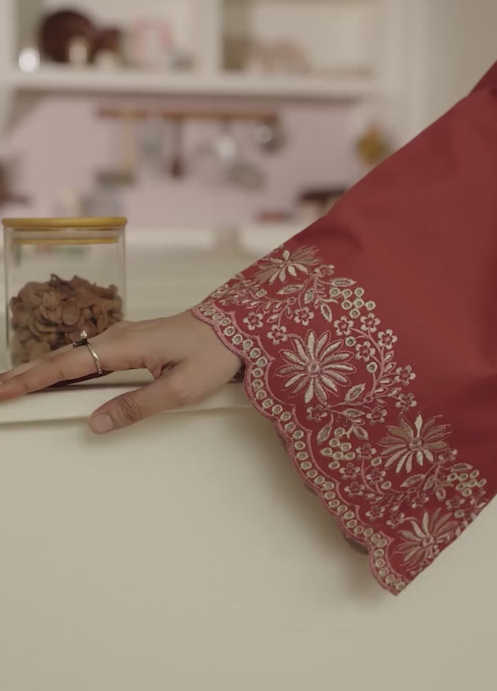 Onara by Humdum Unstitched Embroidered Khaddar 3 Piece Suit HD26UKO D-09 - Winter Collection
