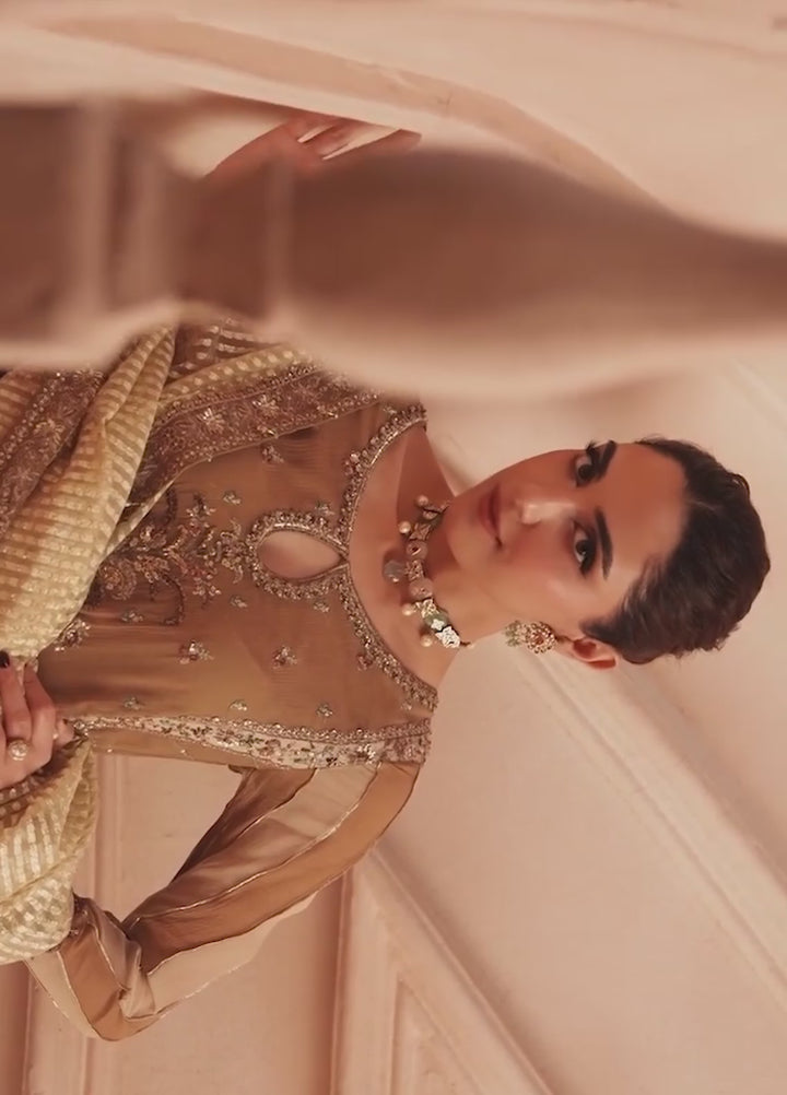 Dastan E Jashan by Charizma Unstitched Embroidered Chiffon 3 Piece Suit CHR26UDJ DJW6-06 - Wedding Collection