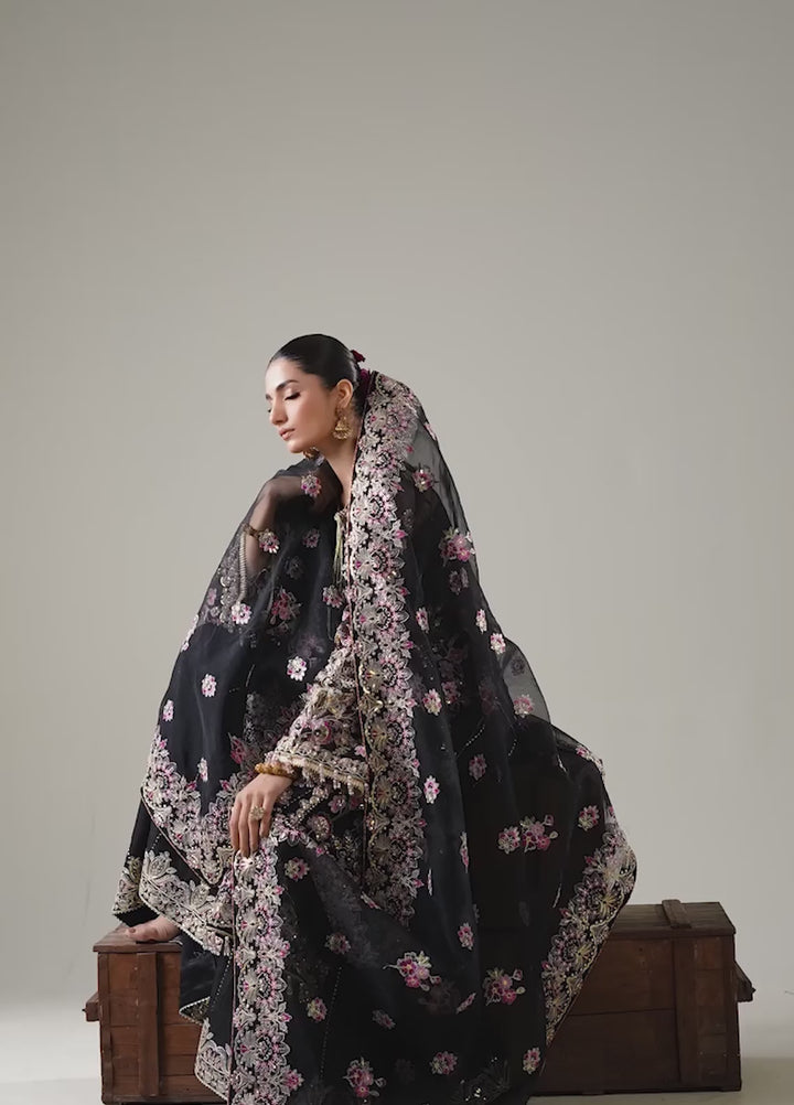 Etoile Filante by Enzo RTW Hand work Organza 3 Piece Suit CLAIRE DE LUNE Wedding Collection