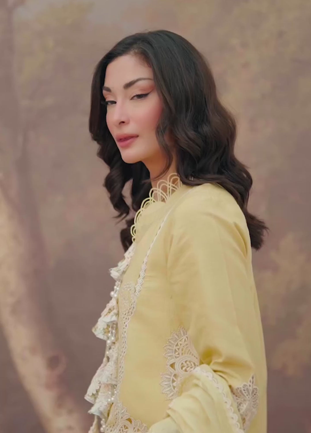 Manara by Maria Embroidered Chiffon 3 Piece Suit LILLY - Festive Collection