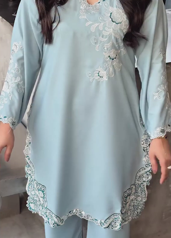 Noore by Amal RTW Embroidered Blended Lawn 2 Piece Suit Elaf Casual Collection