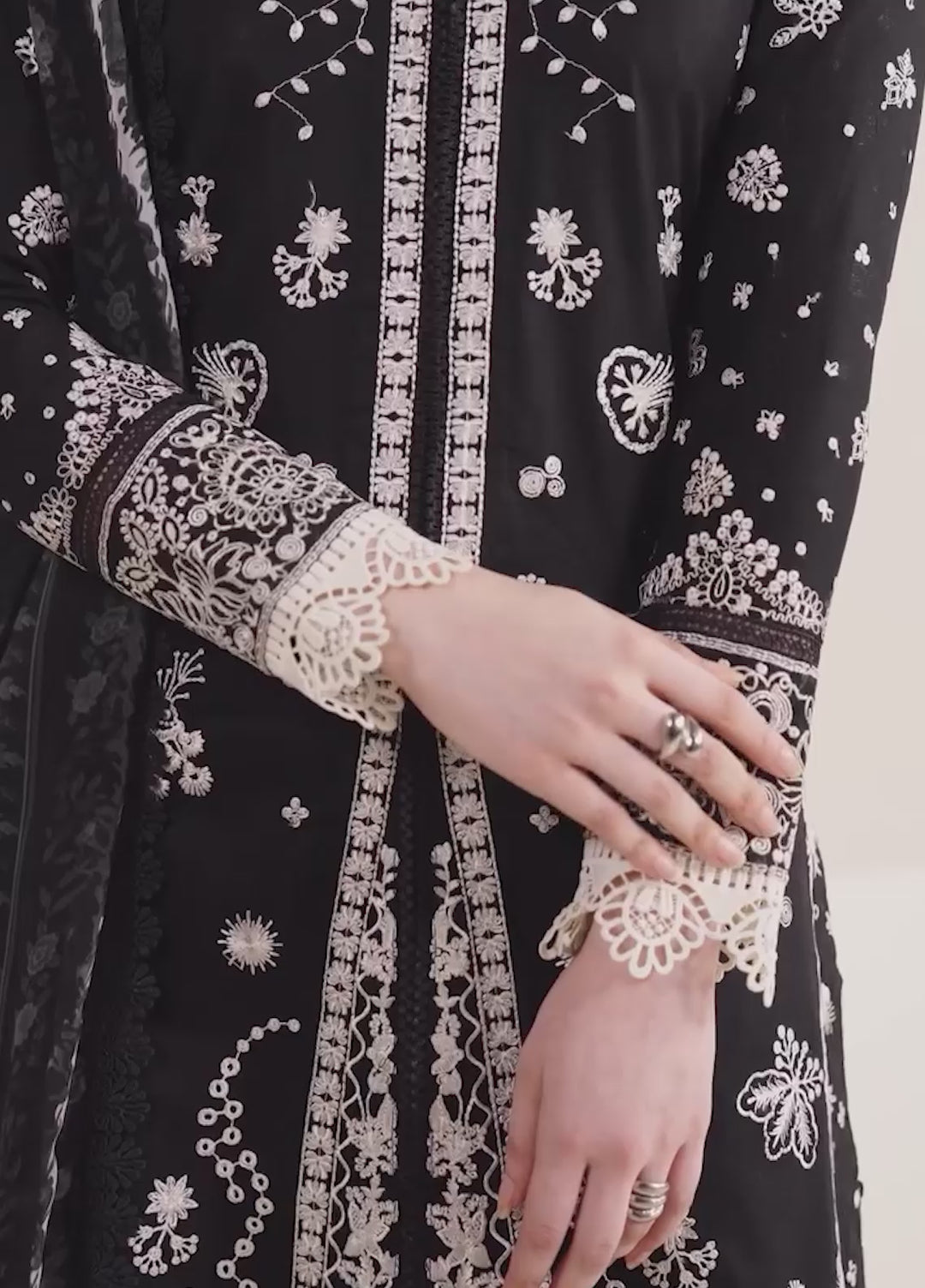 Whispers of Summer by Neeshey Unstitched Embroidered Luxury Lawn 3 Piece Suit NSH26ULW MAEVE - Summer Collection