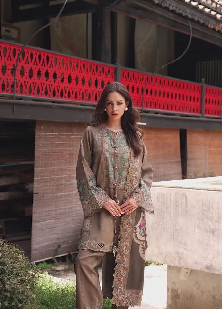 Aniiq by Charizma Unstitched Embroidered Linen 3 Piece Suit CHR26ULA ANW7-05 - Casual Collection