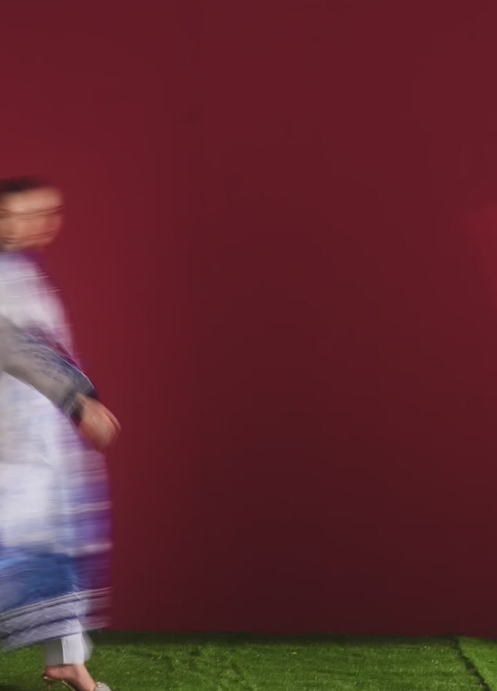 Marine by Rashid Textiles Unstitched Printed Luxury Silk 3 Piece Suit RT26USM D-3909 - Winter Collection