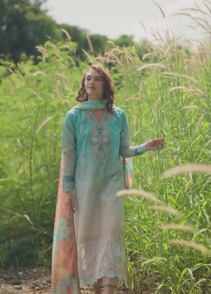 Solace by Mushq Unstitched Chikankari Lawn 3 Piece Suit MU26ULS Whispered Dawn MUNSS260206 - Festive Collection