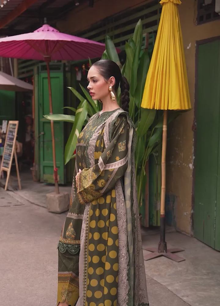 Aniiq by Charizma Unstitched Embroidered Linen 3 Piece Suit CHR26ULA ANW7-08 - Casual Collection