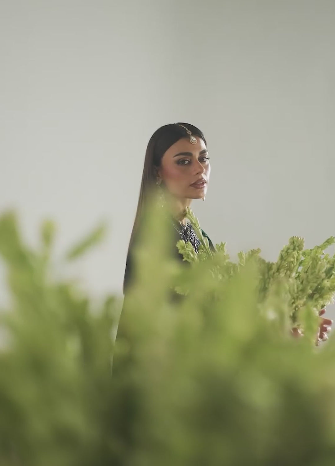 Maya by Nureh Unstitched Embroidered Velvet 3 Piece Suit NU26UMV NW-137 - Wedding Collection