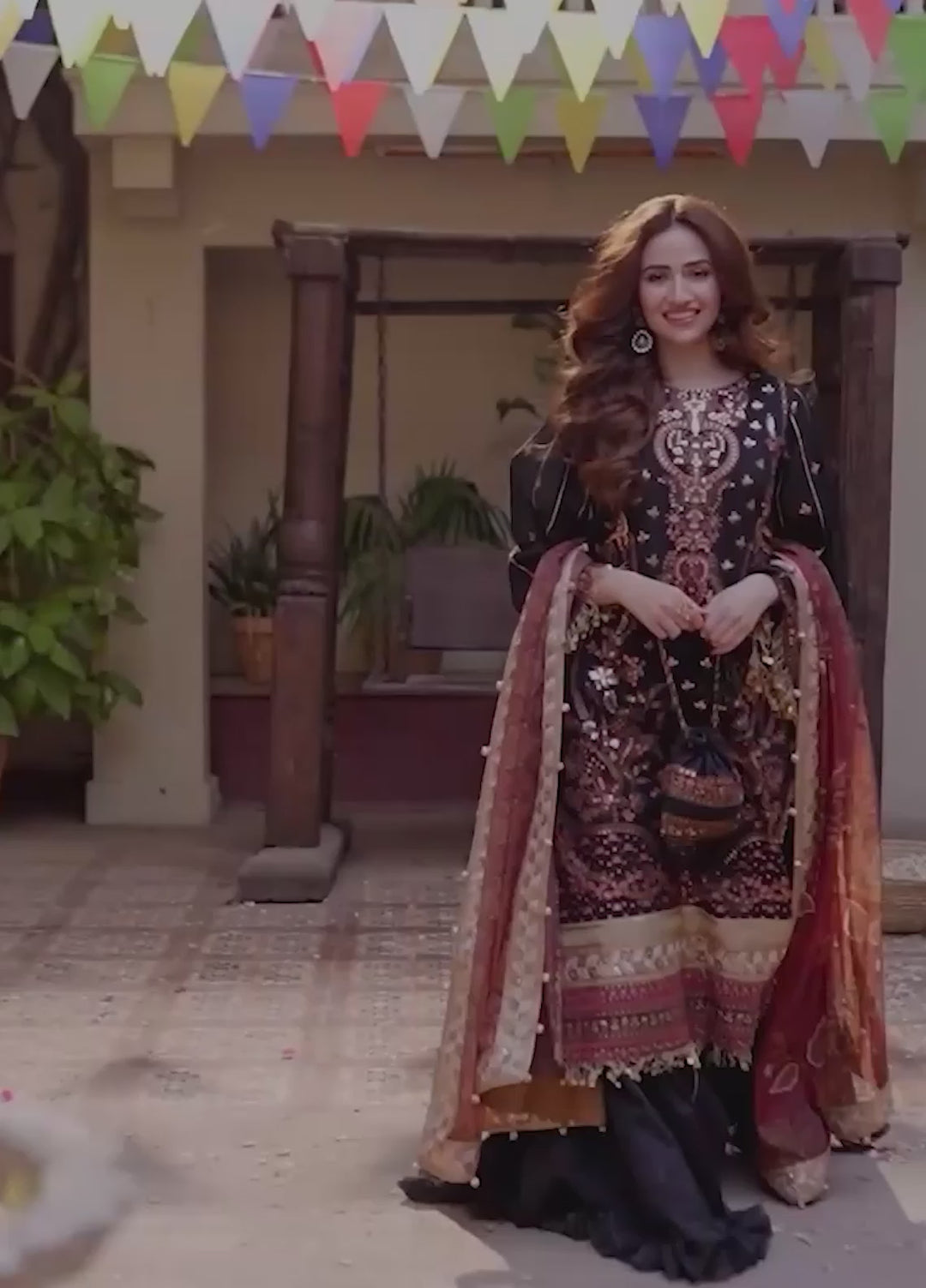 Shan e Festive by Salitex Embroidered Khaddi Net Suits Unstitched 3 Piece SUNW6NO025UT - Festive Collection