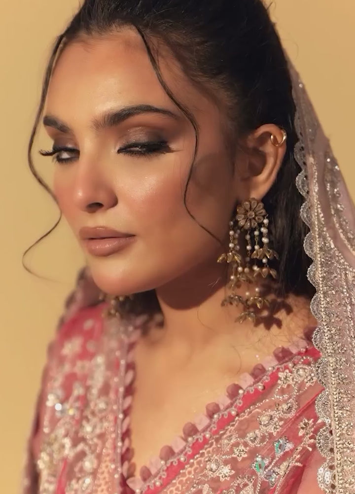 Aylin Unstitched Raw Silk Embroidered Suits 3 Piece AYL25US PETAL BLOOM - Festive Collection
