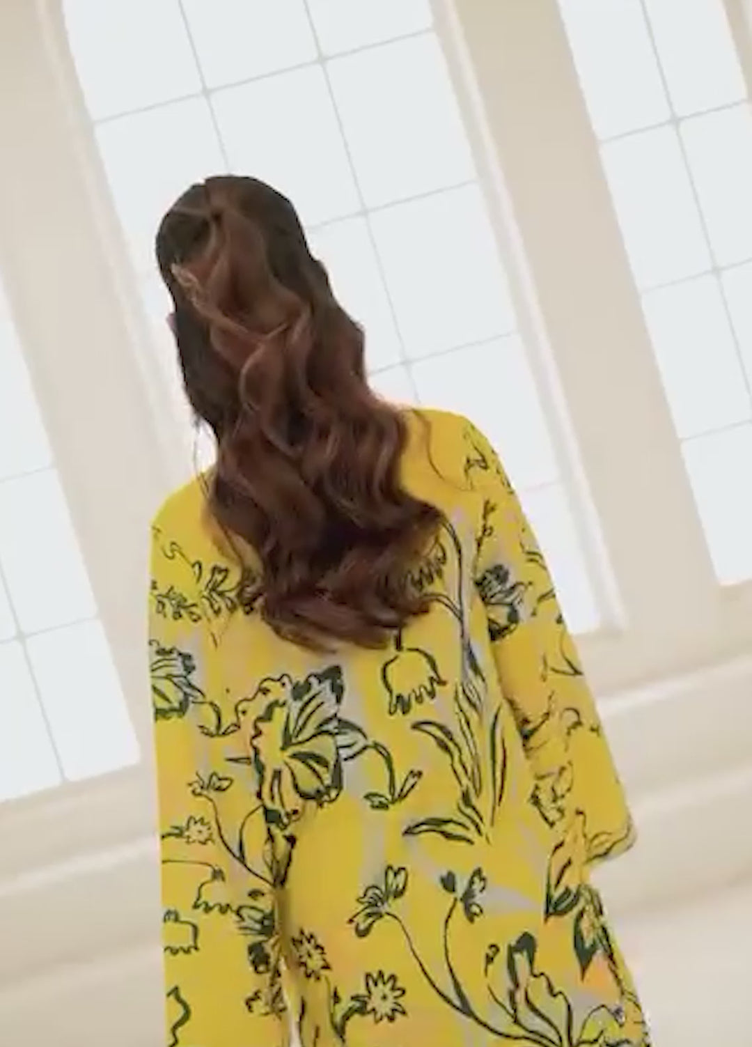 Nairah Women Pret Printed Arabic Lawn Suit NAH26PN Daffodil - Spring Collection