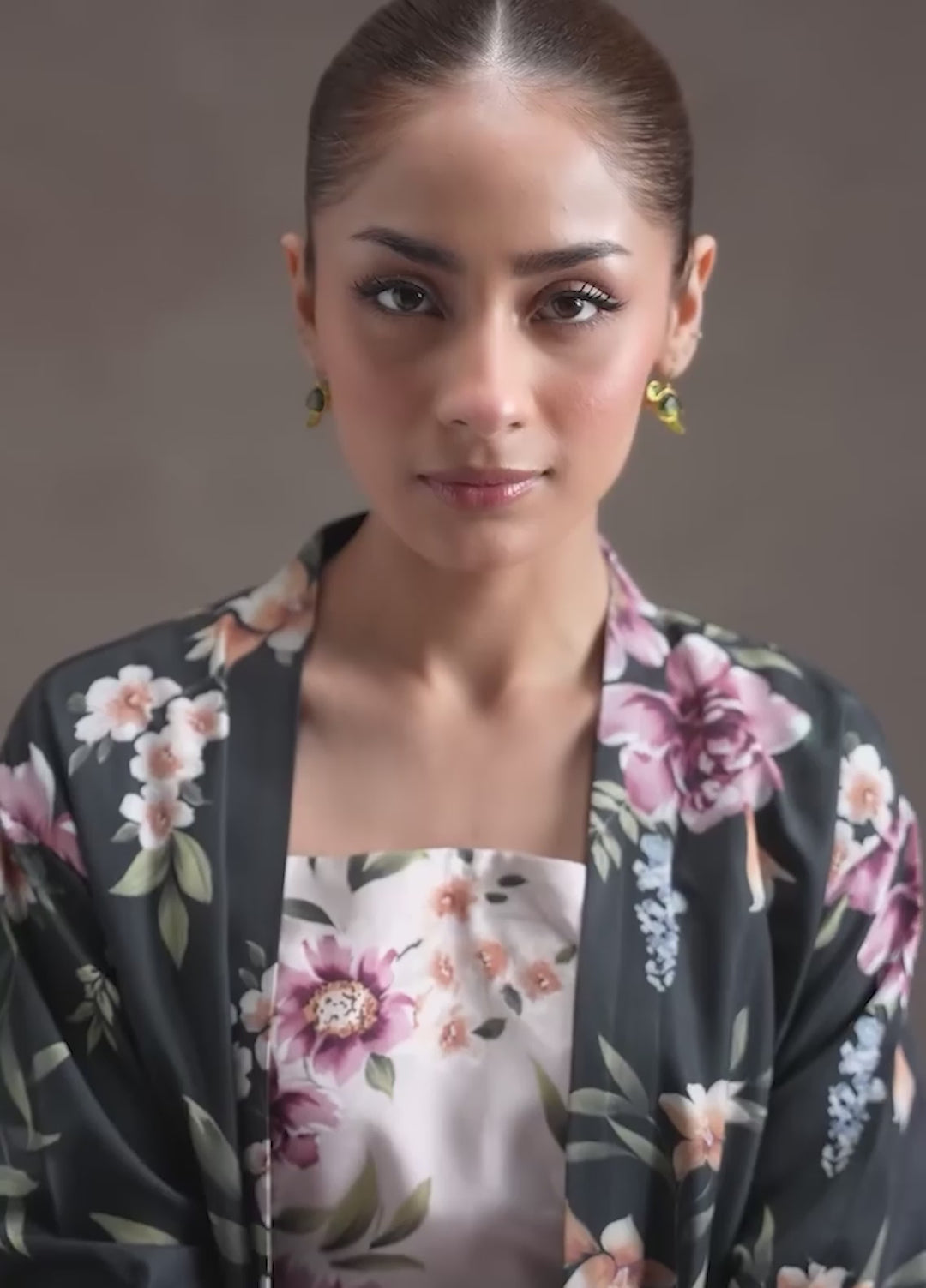Ember Rose by Jahaan RTW Printed Lawn Silk 3 Piece Suit Verdena Casual Collection