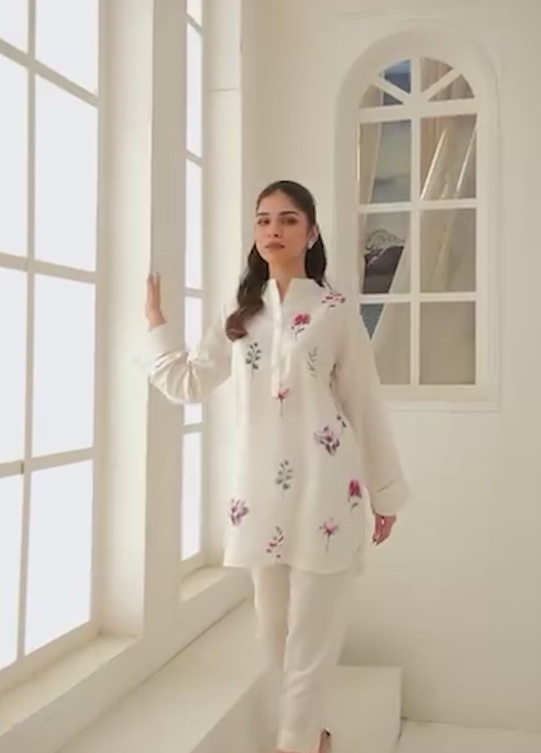 Nairah Women Pret Printed Arabic Lawn Suit NAH26PN Lia - Spring Collection