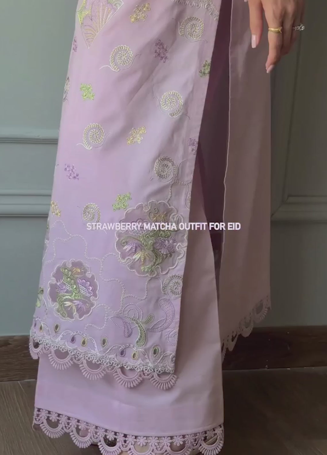 Q Line by Qalamkar Unstitched Embroidered Lawn 3 Piece Suit QLK26ULQ ZAYLA QKL-12 - Festive Collection