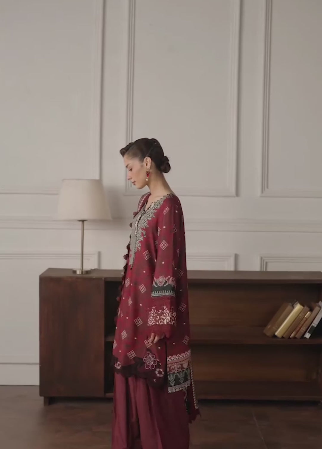 Kaya by Daria Unstitched Embroidered Karandi 3 Piece Suit DN26UKK DA-128 - Casual Collection