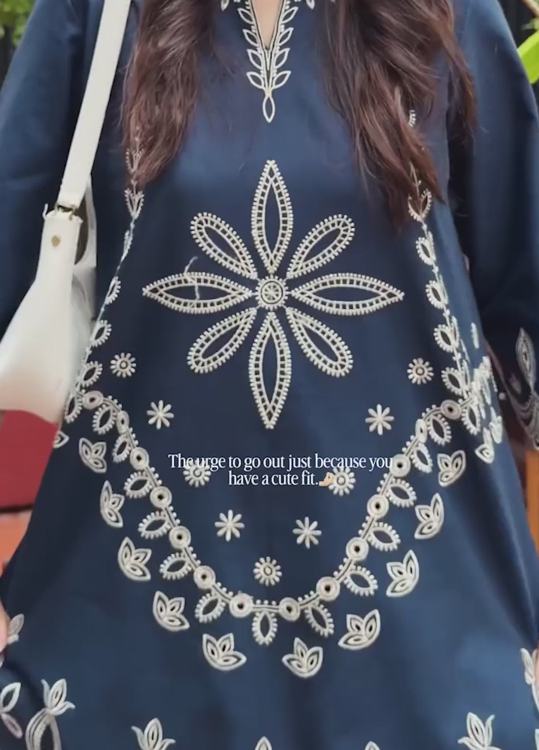 Scherezade Women RTW Embroidered Lawn Cotton 3 Piece Suit MIDNIGHT - Casual Collection