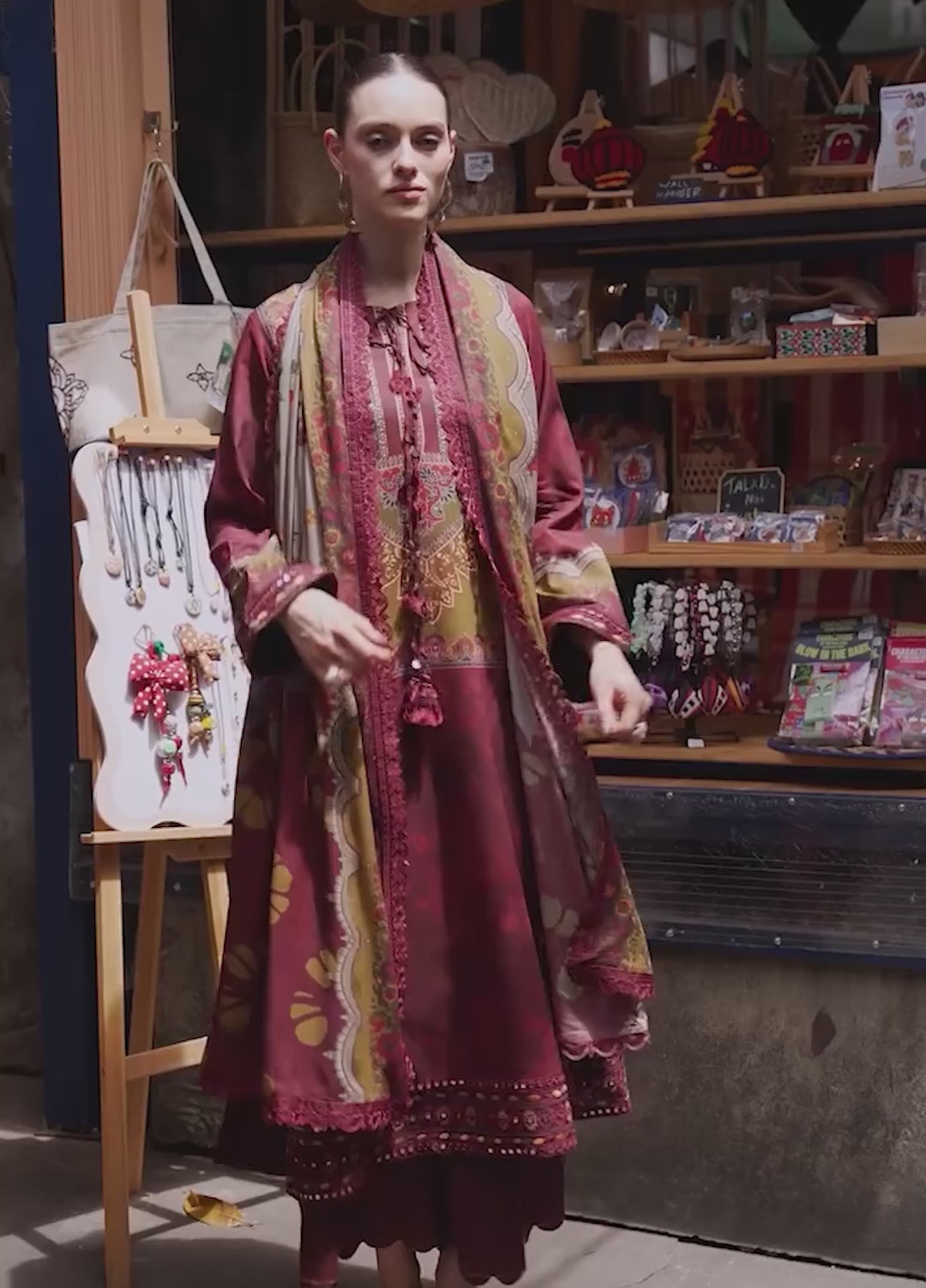 Aniiq by Charizma Unstitched Embroidered Linen 3 Piece Suit CHR26ULA ANW7-03 - Casual Collection