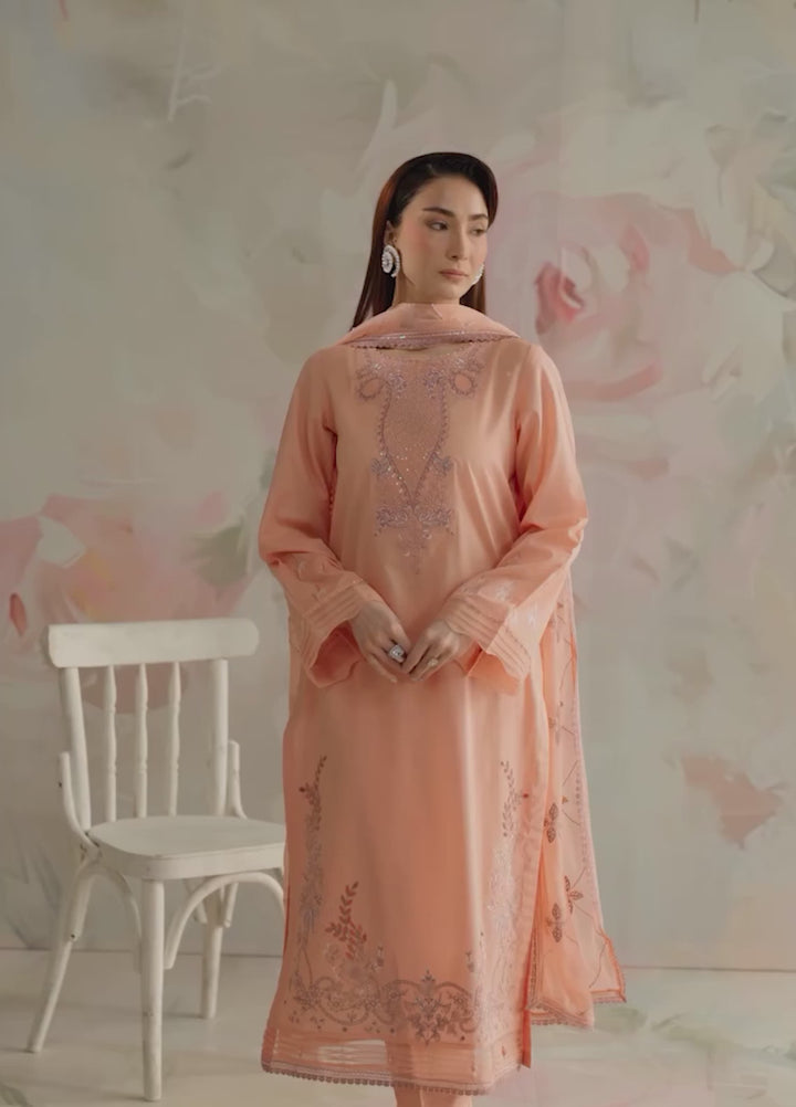 Core by Daria Clothing Unstitched Embroidered Lawn 3 Piece Suit DC26UCL DA-75 - Summer Collection