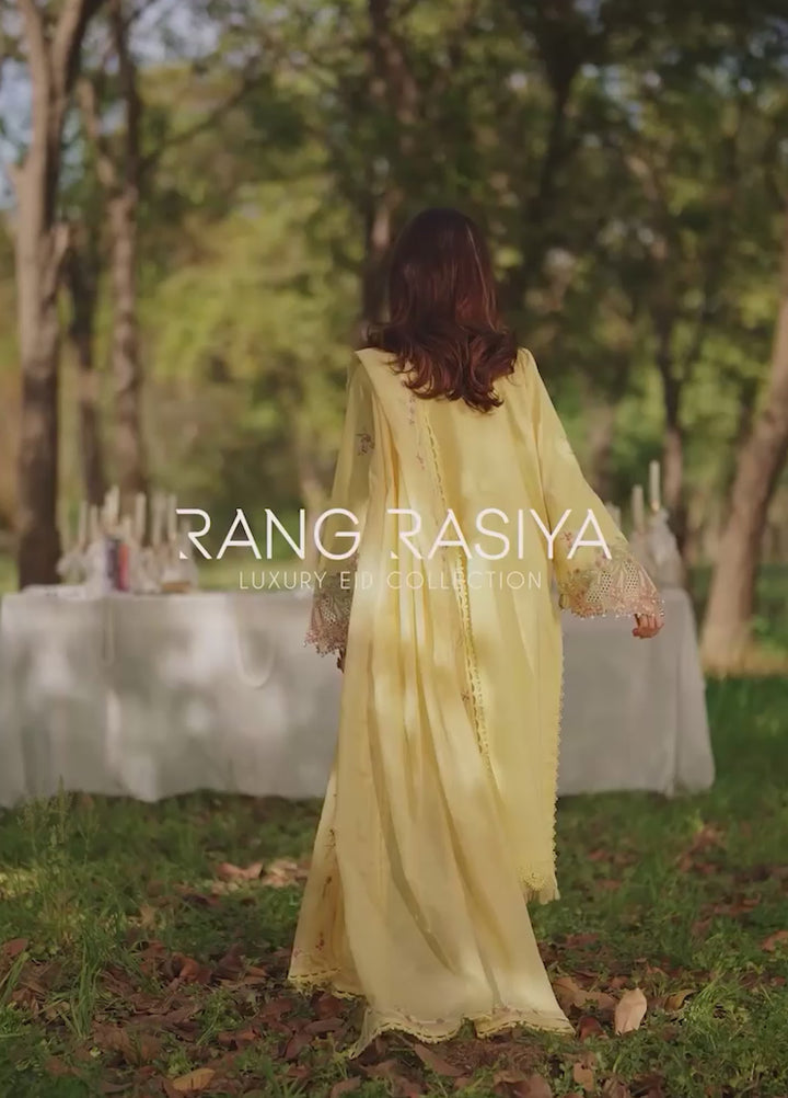 Rang Rasiya Unstitched Embroidered Luxury Lawn 3 Piece Suit RR26ULE MYSHA - Eid Collection