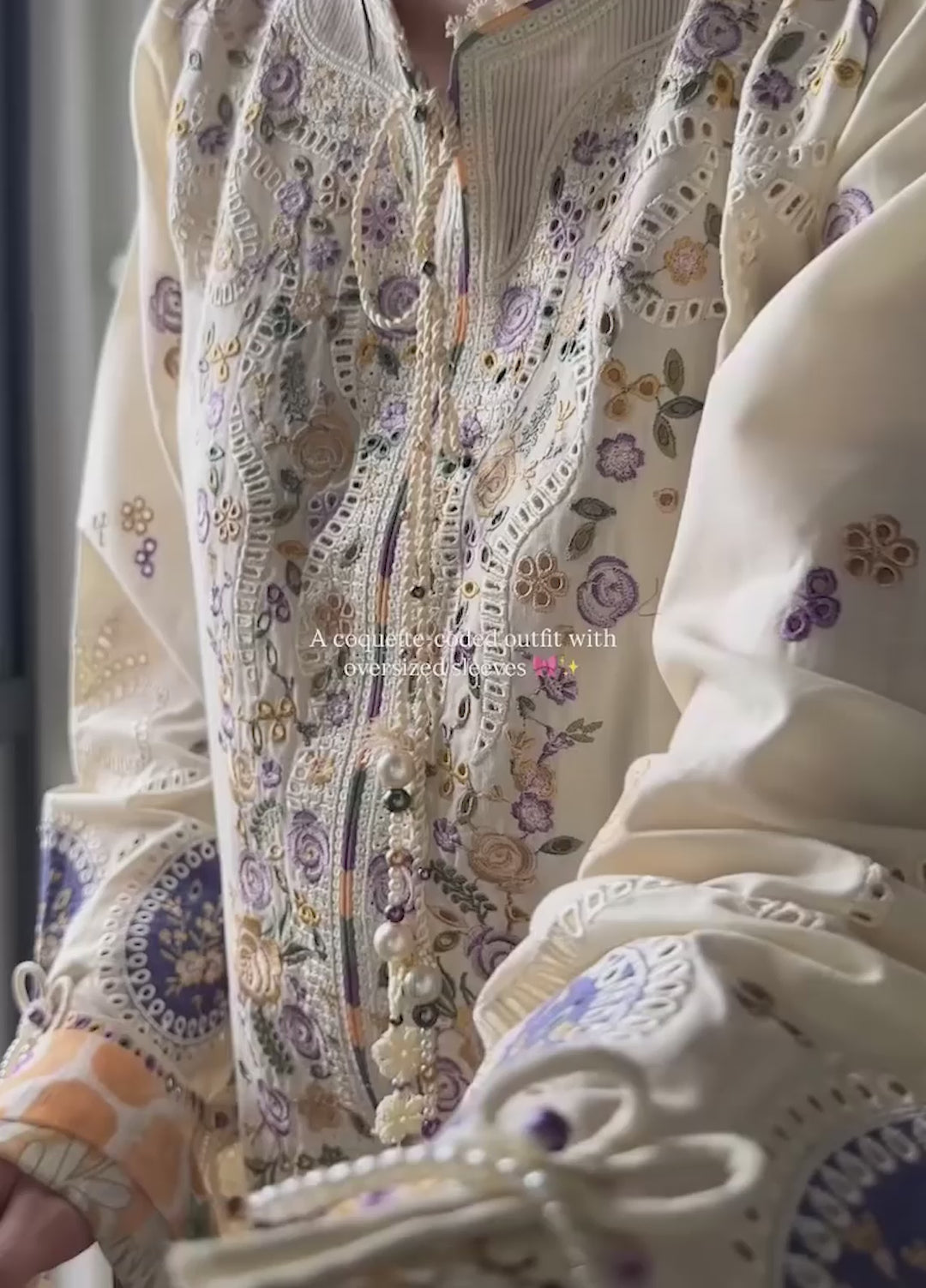 Iris by Jazmin Unstitched Embroidered Lawn 3 Piece Suit JZ26ULI IL26-D01 - Eid Collection