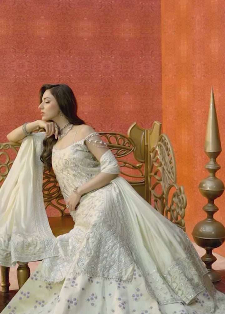 Zarmina by Zariya Unstitched Embroidered Russian Silk 3 Piece Suit ZRY26UZ ZB50041 - Festive Collection