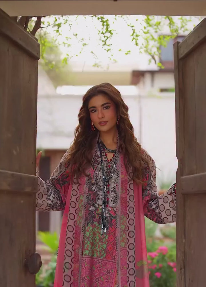 Andaaz by Charizma Unstitched Embroidered Lawn 3 Piece Suit CHR26UAL CAD6-04 - Summer Collection