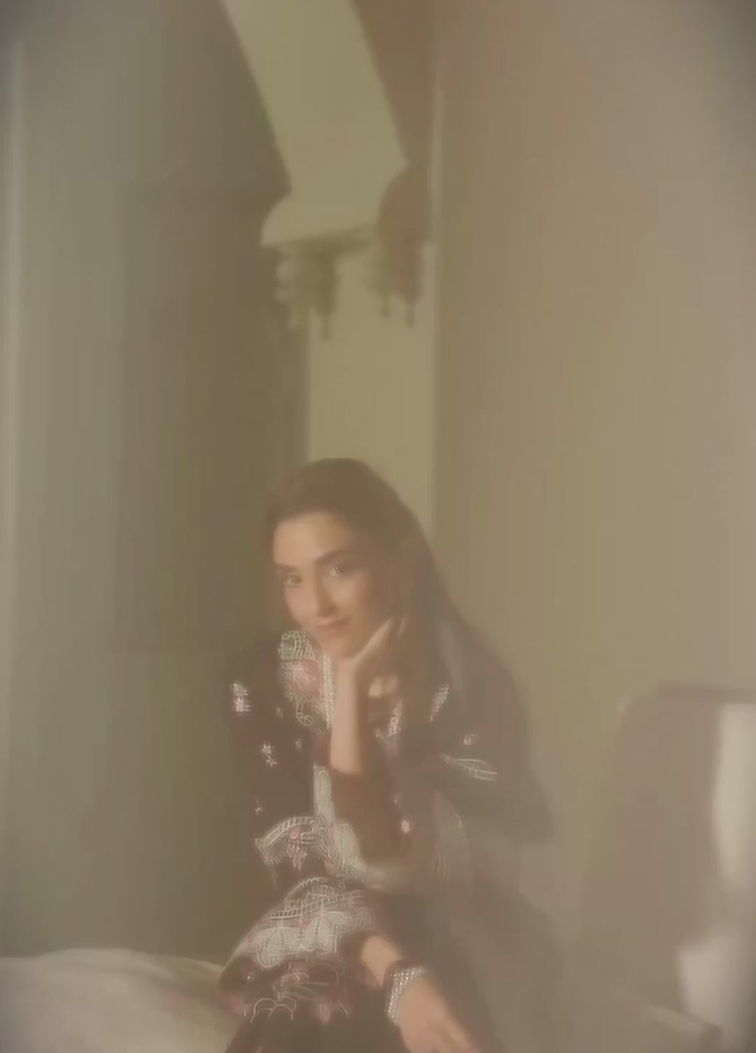 Mashriq by Bin Ilyas Unstitched Embroidered Lawn 3 Piece Suit BI26UML D112B - Festive Collection