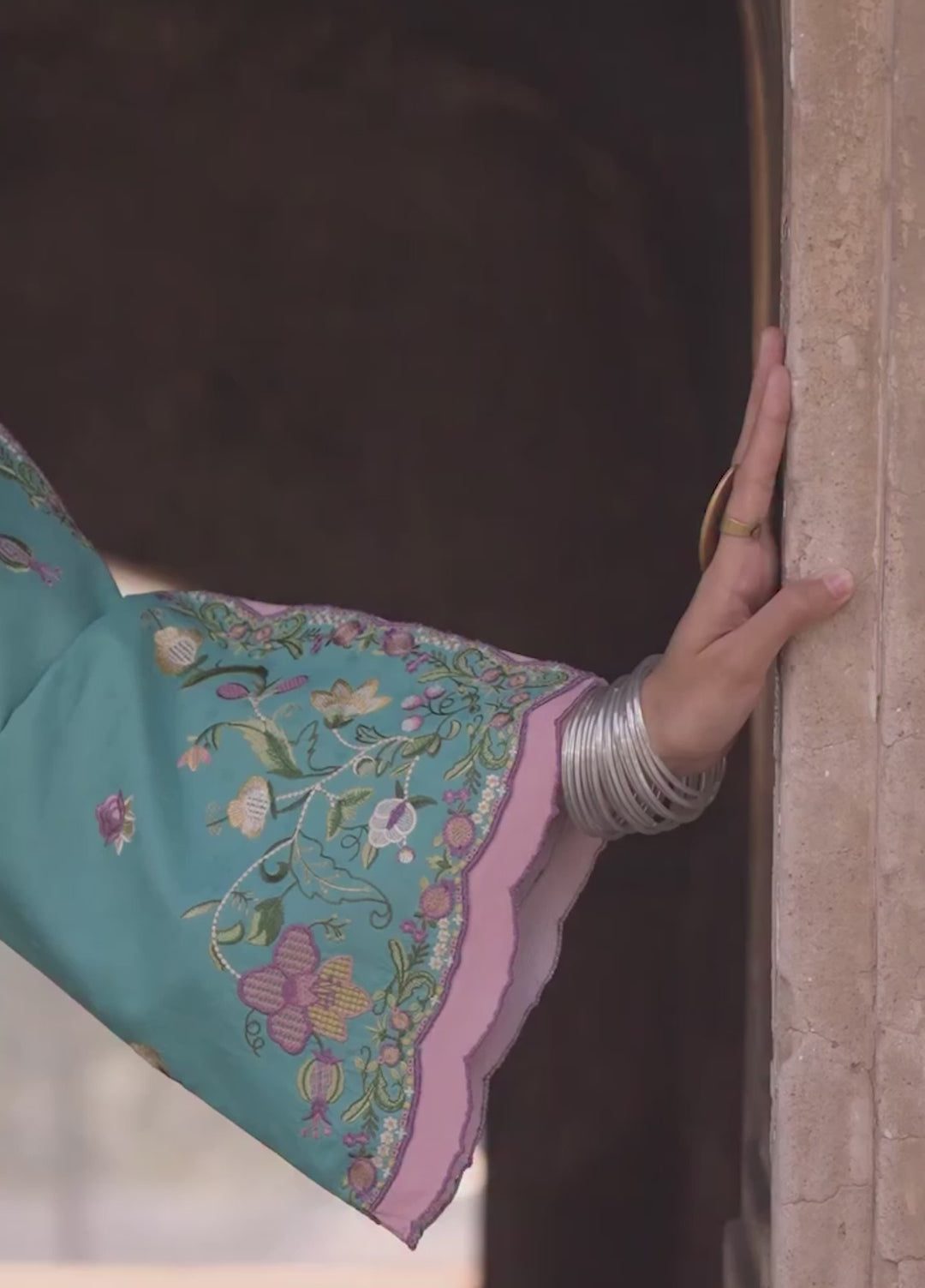 Suroor by Bin Ilyas RTW Embroidered Jacquard Lawn 3 Piece Suit BI26PSL 247A - Festive Collection