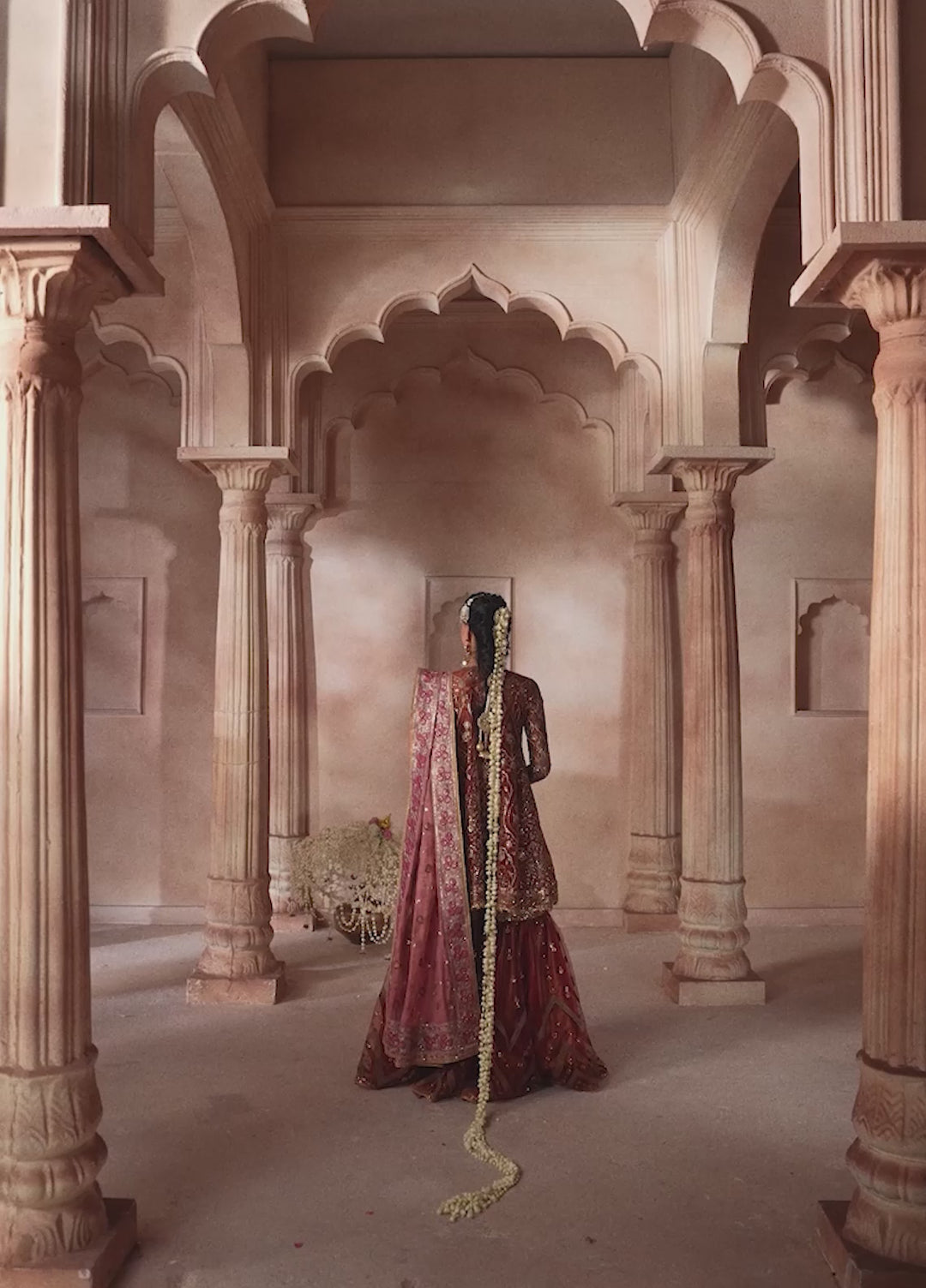Aik Atelier Unstitched Embroidered Organza 3 Piece Suit AIK26UAAW B2603 - Wedding Collection