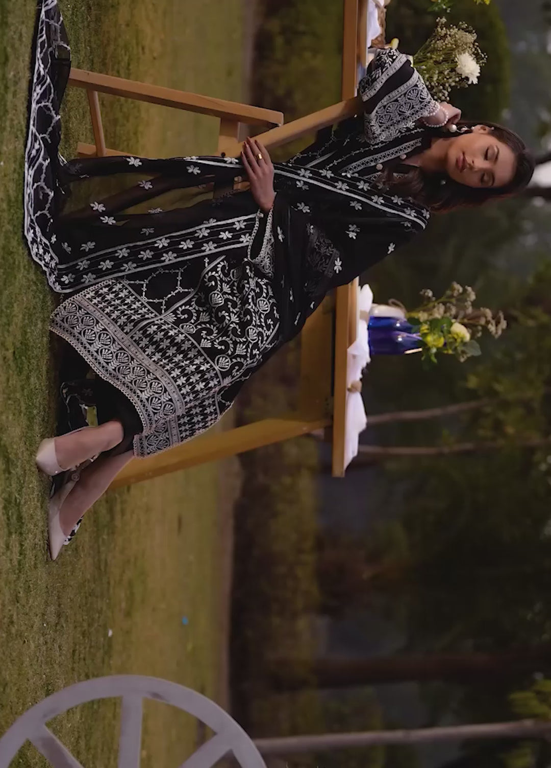 Pashmire Women RTW Embroidered Swiss Lawn 3 Piece Suit Zari - Festive Collection