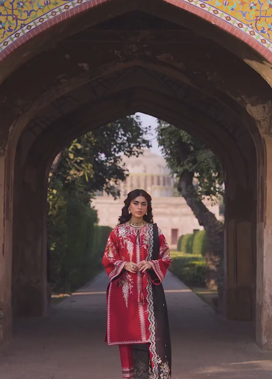 Suroor by Bin Ilyas RTW Embroidered Jacquard Lawn 3 Piece Suit BI26PSL 241B - Festive Collection