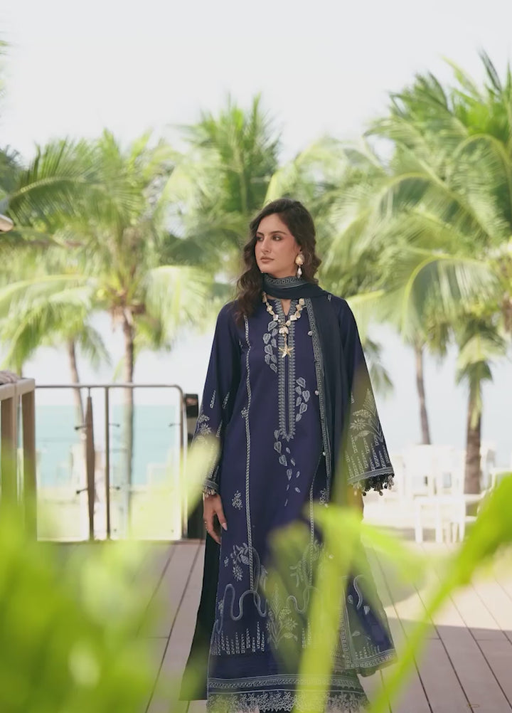 Summer Wine by Izel Unstitched Embroidered Lawn 3 Piece Suit LINA - Eid Collection